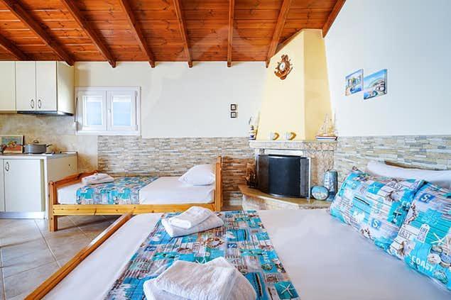Avgoustos Beach House Skála Kallirákhis Exteriör bild
