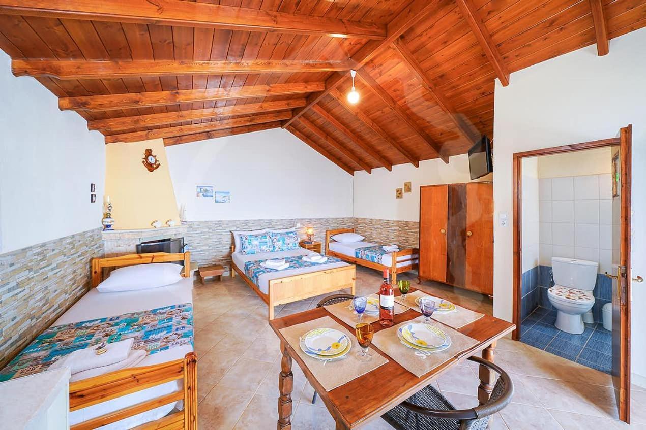 Avgoustos Beach House Skála Kallirákhis Exteriör bild
