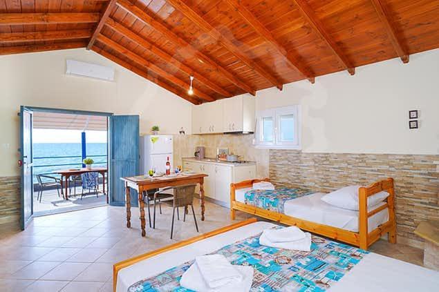 Avgoustos Beach House Skála Kallirákhis Exteriör bild