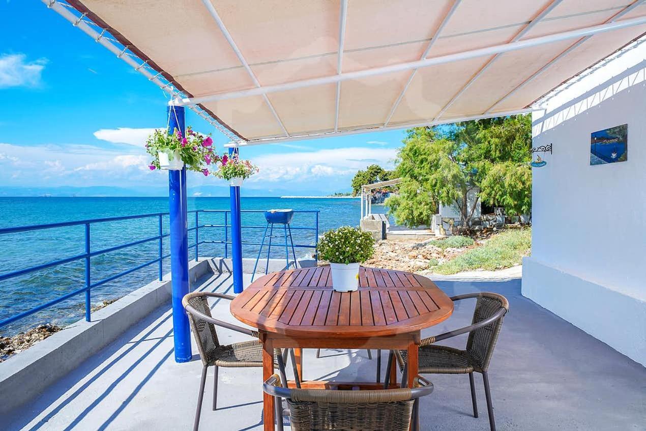 Avgoustos Beach House Skála Kallirákhis Exteriör bild