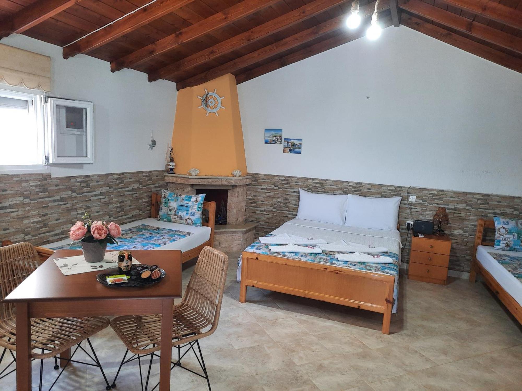 Avgoustos Beach House Skála Kallirákhis Exteriör bild