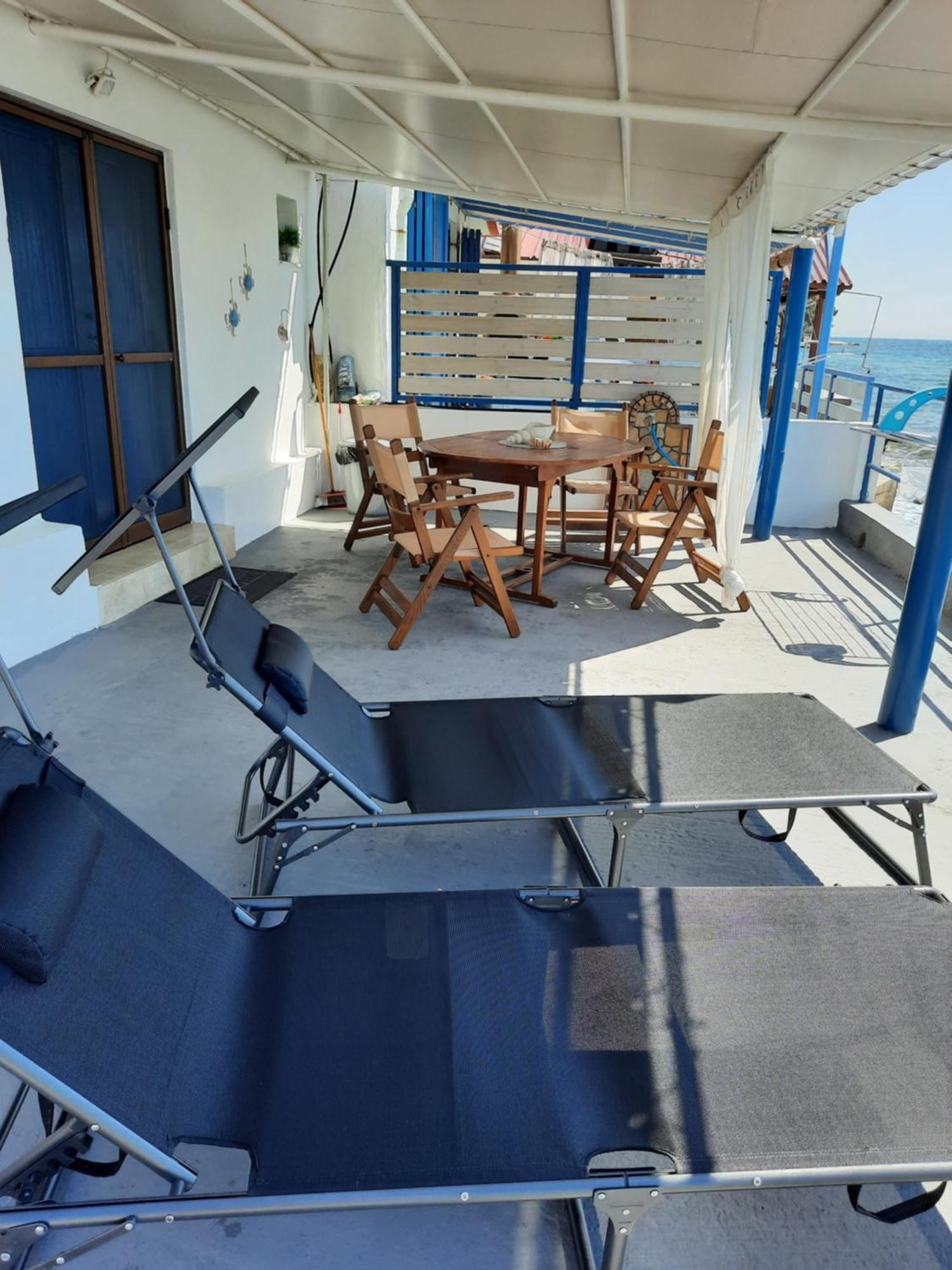 Avgoustos Beach House Skála Kallirákhis Exteriör bild
